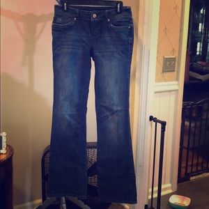 Vera wang boot cut jeans